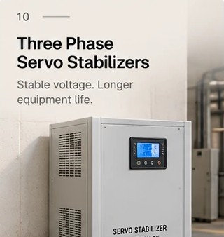 Three Phase Servo Stabilizers